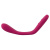 Couples Choice Flexible - Гибкий двухсторонний силиконовый вибратор, 18.2х2.9 см
